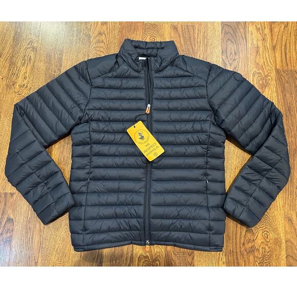 Save The Duck Men's Alexander Insulated Puffer Jacket Blue Sz Small NWT - Picture 1 of 6